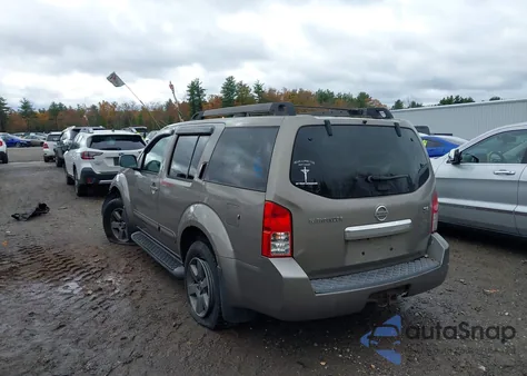 2008 Nissan Pathfinder Se из США, поврежденный, VIN 5N1AR18B28C610901